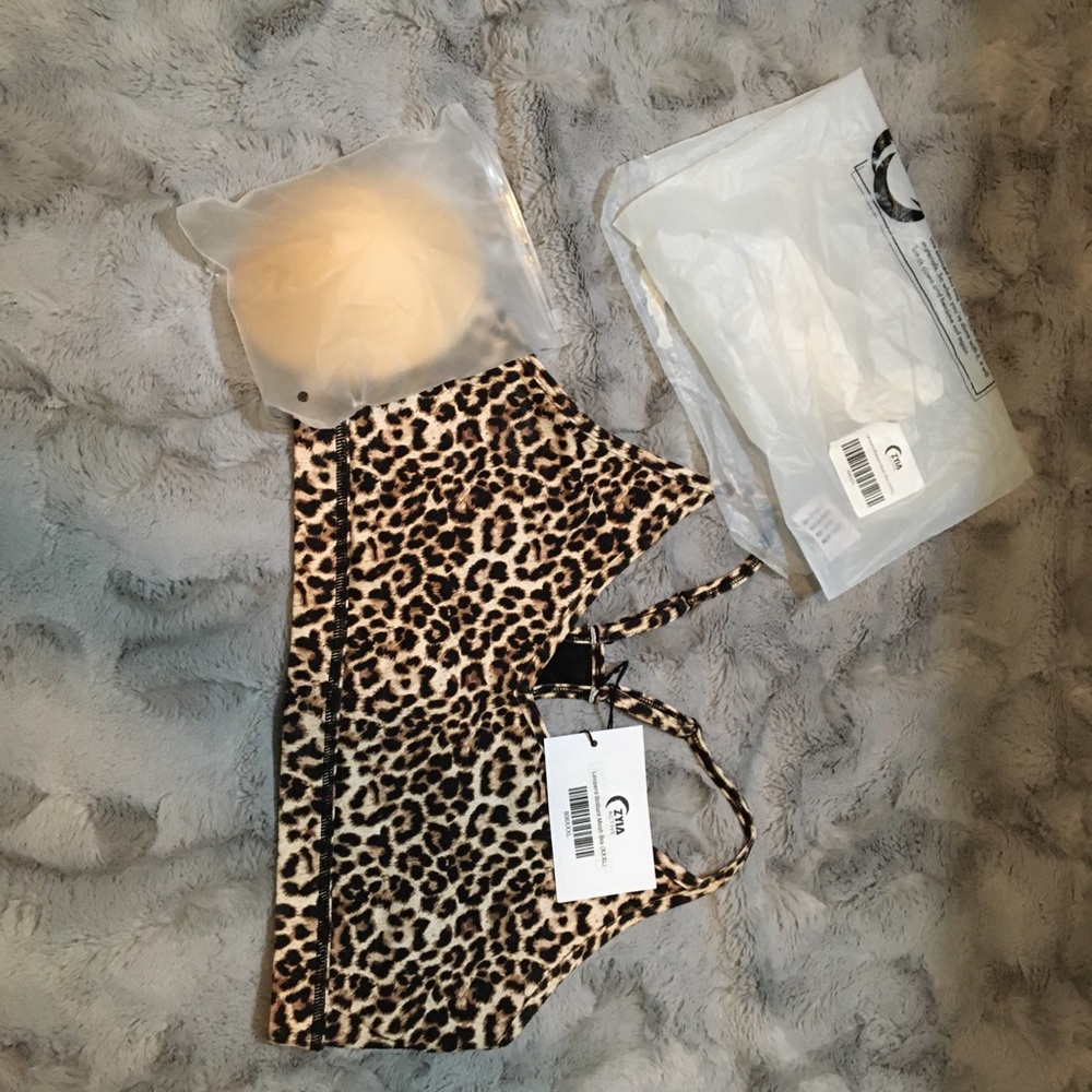 3xl leopard brilliant bra zyia